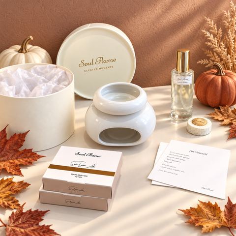 Memoria Duftlampe Set mit Wachs Melts und Zubehör – stilvolles Duft Erlebnis von Soul Flame