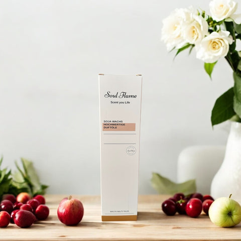 Sojawachs Melt Cranberry Waltz von Soul Flame – fruchtiger Winterduft mit Cranberries
