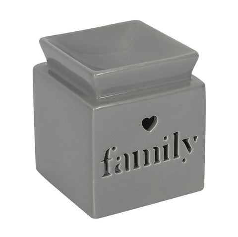 Grey Love/Family Cut Out Duftlampe