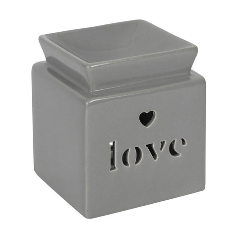 Grey Love/Family Cut Out Duftlampe